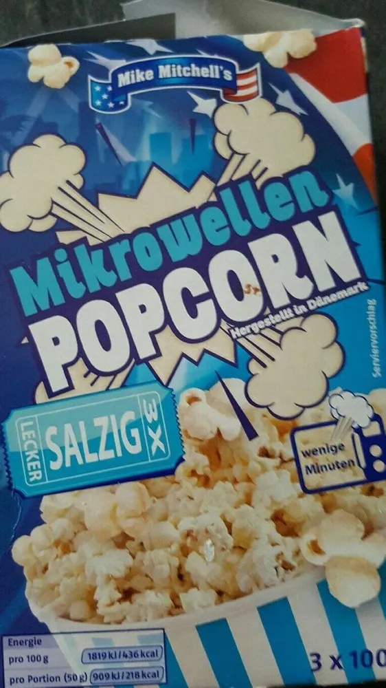 Popcorn salé