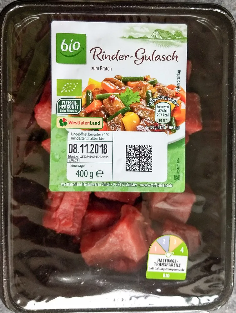 Rinder-Gulasch