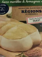 Rôti de chapon farce morilles armagnac
