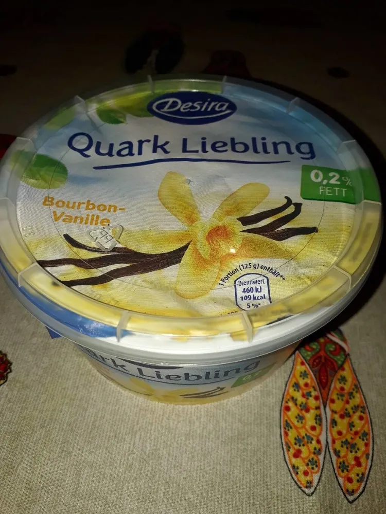 Desira Quark Liebling Bourbon vanille
