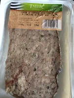 Terrine de campagne rotie a l'ancienne au poivre vert