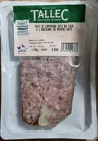 PATE DE CAMPAGNE ROTI AU FOUR A L'ANCIENNE AU POIVRE VERT