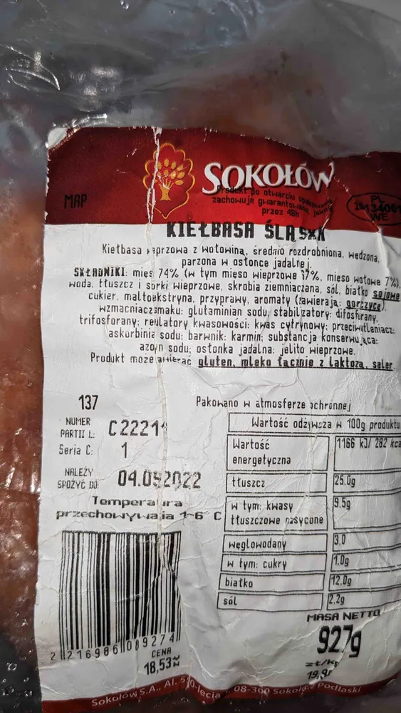 Kiełbasa Śląska