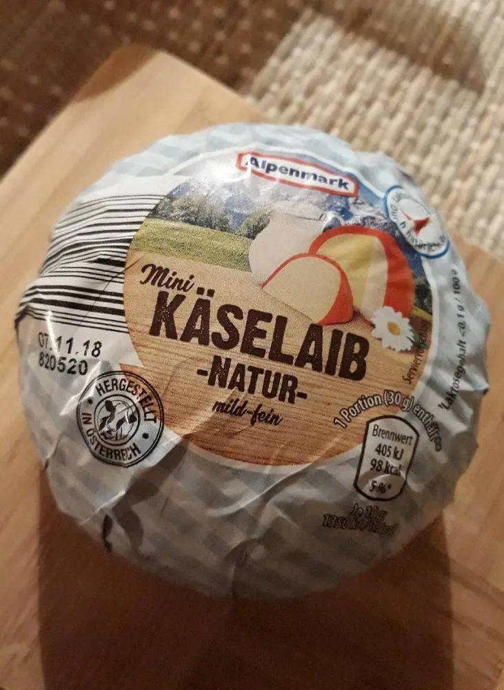 Mini Käselaib Natur