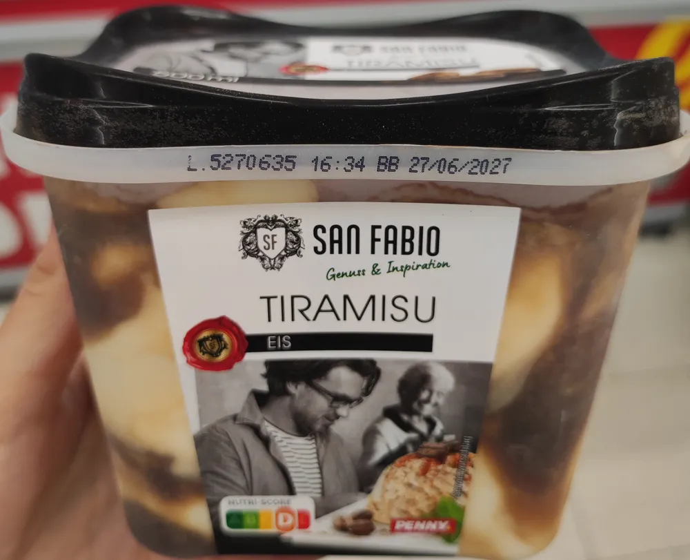 Tiramisu Eis