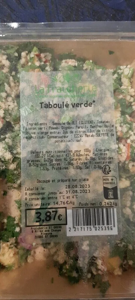 Tamoule verde