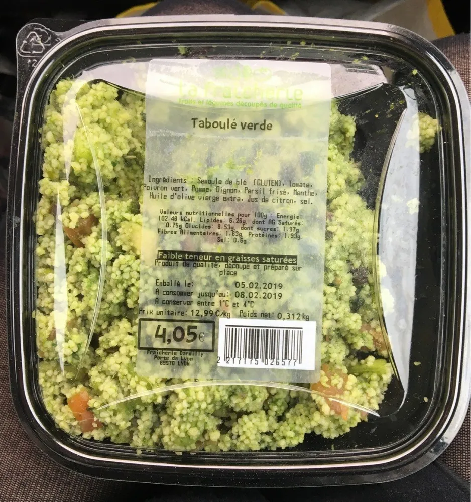 TABOULÉ VERDE