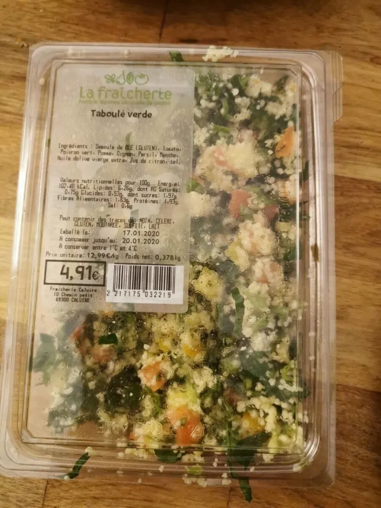 Taboulé Verde
