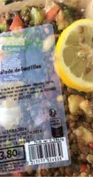 Salade lentilles