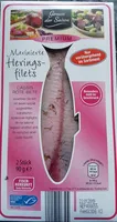 Heringsfilets mariniert