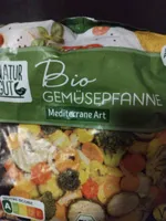 Bio-Gemüsepfanne Mediterrane Art