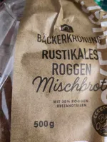 Rustikales Roggen Mischbrot