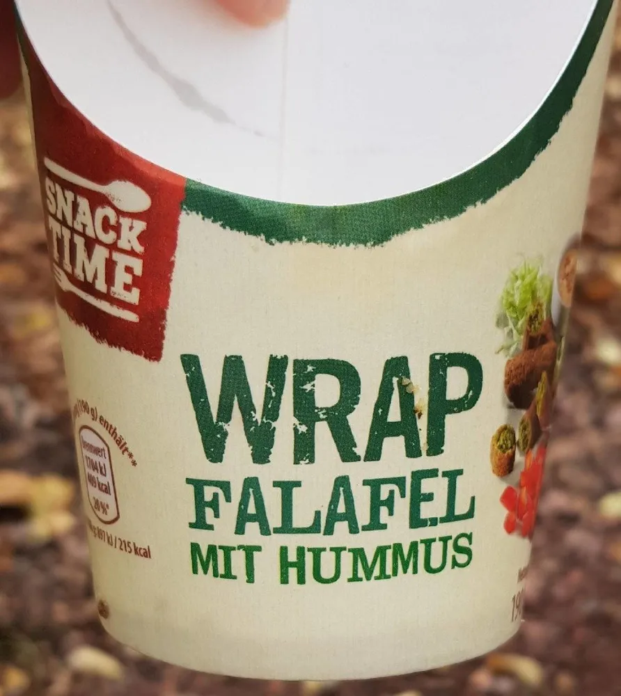 Wrap Falafel Mit Hummus