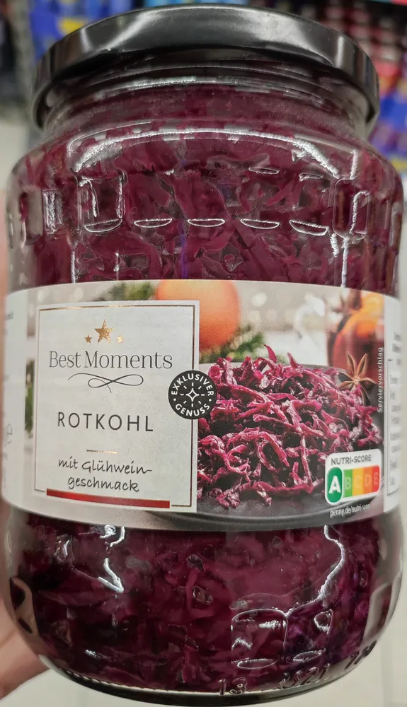 Rotkohl Glühweingeschmack