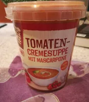 Tomate-crèmesuppe mit mascarpone
