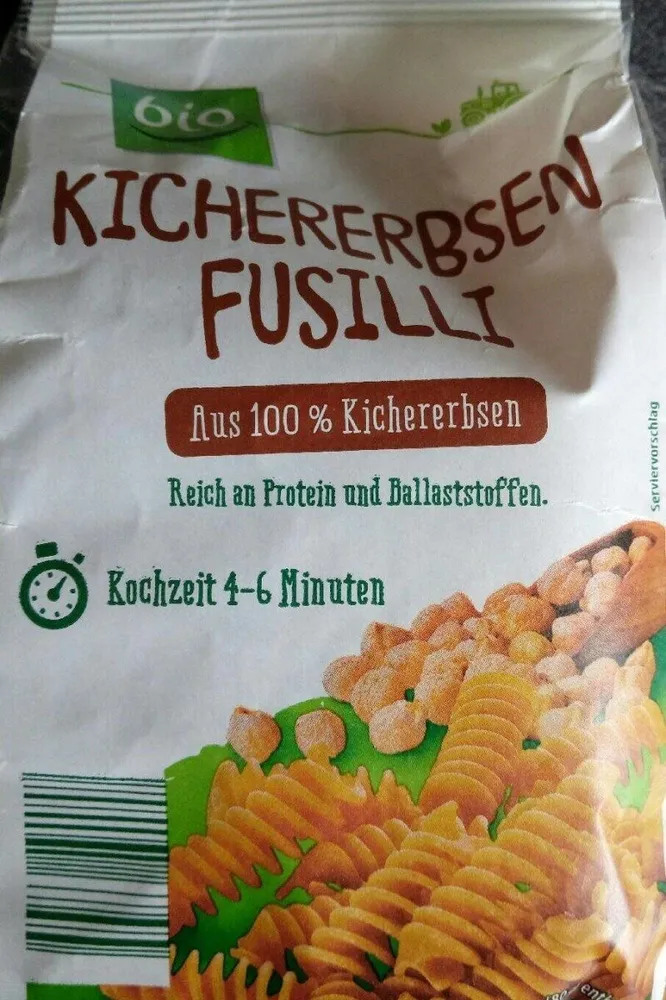 rote Linsen Fusilli