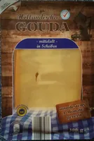 Holländischer Gouda - mittelalt - in Scheiben