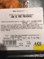 Wok de porc provencale