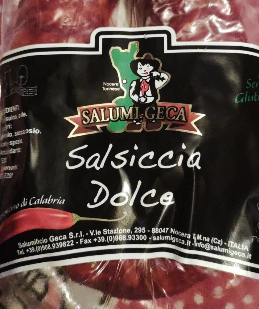 Salsiccia dolce