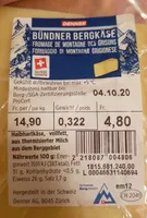 Fromage de montagne des grisons