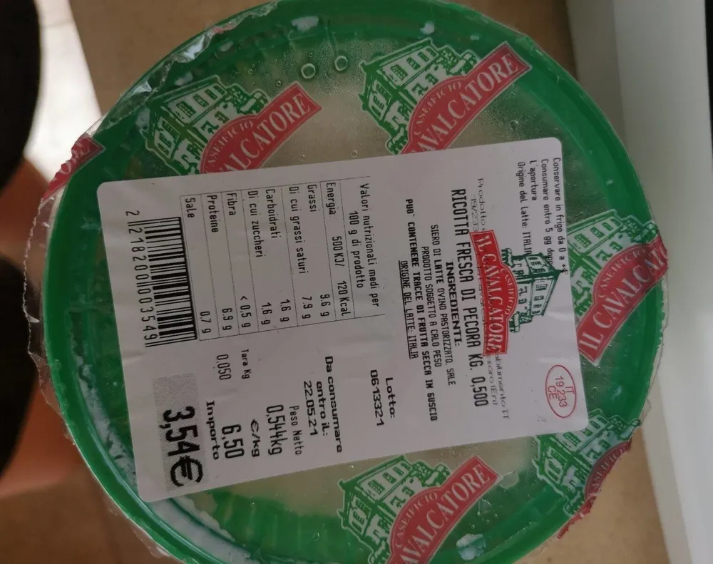 Ricotta pecora