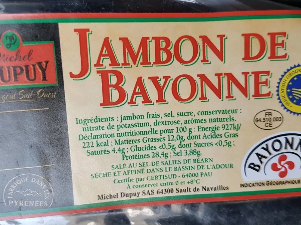 Jambon de Bayonne