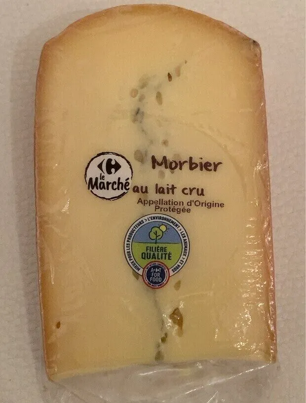 Morbier au lait cru Appellation d'Origine Protégée