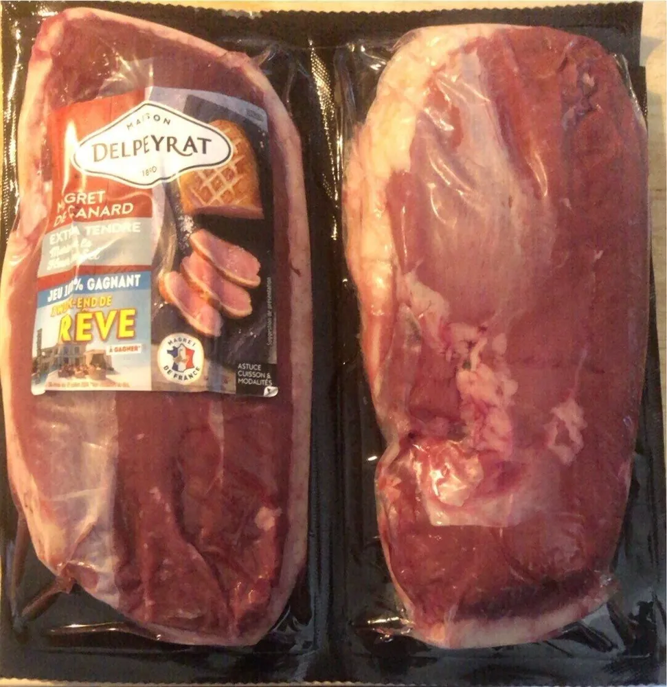 Magret de canard extra tendre mariné à la fleur de sel