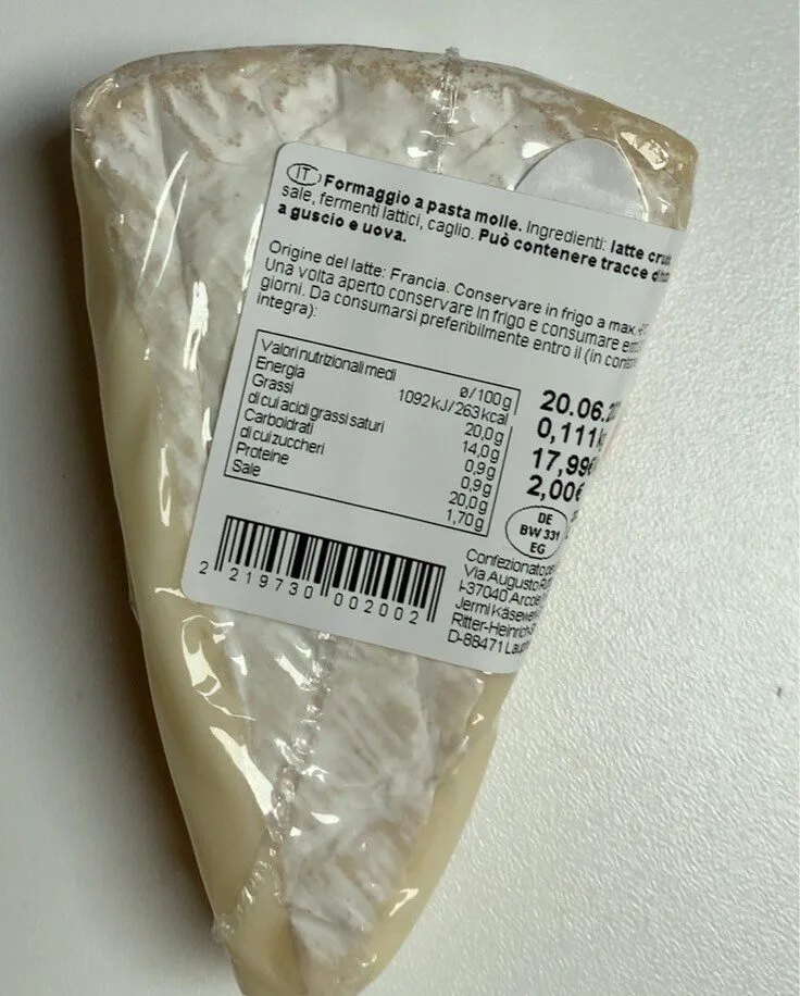 Formaggio a Pasta Molle