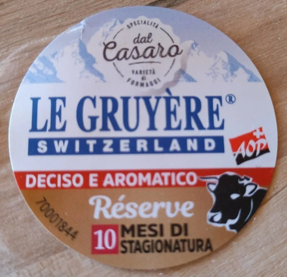 Formaggio gruviera