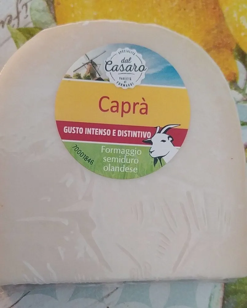 Formaggio semiduro olandese di Capra