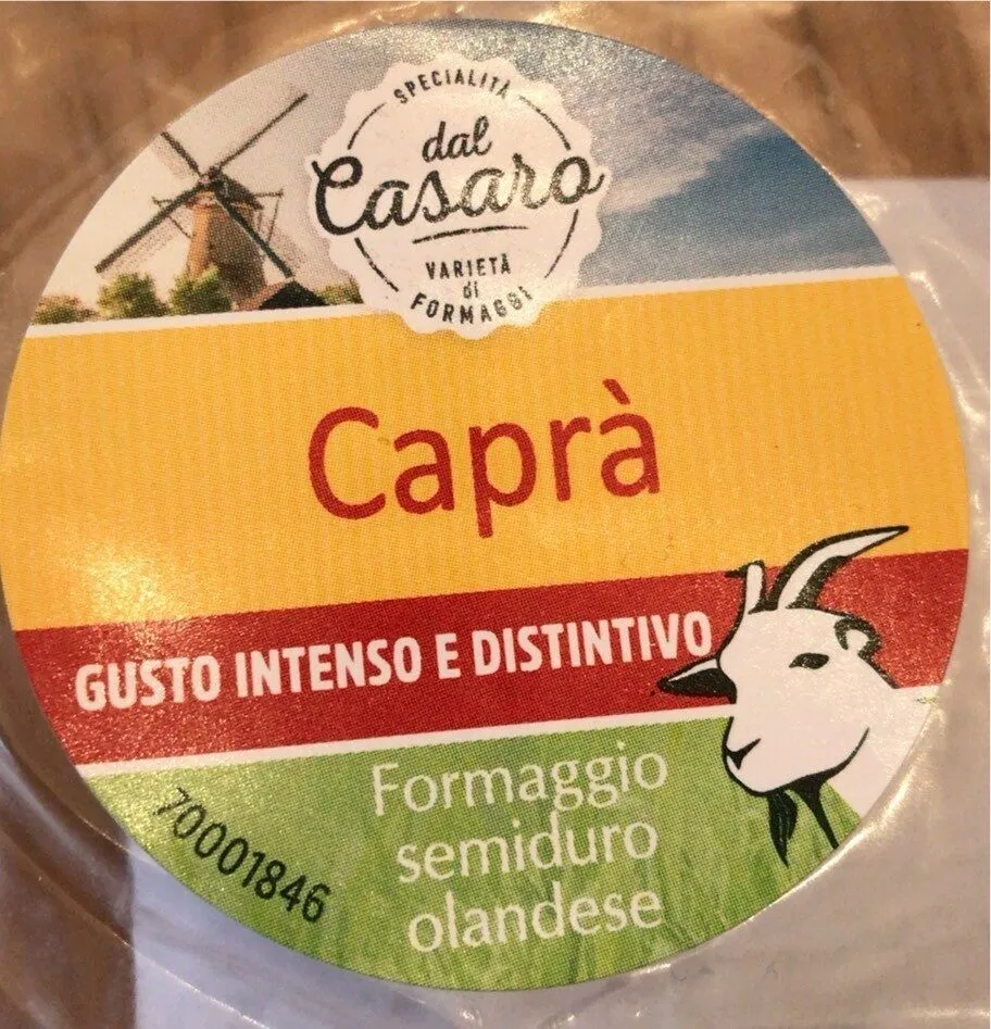 Capra’ Formaggio di latte di capra olandese