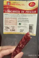 Longaniza de pascua