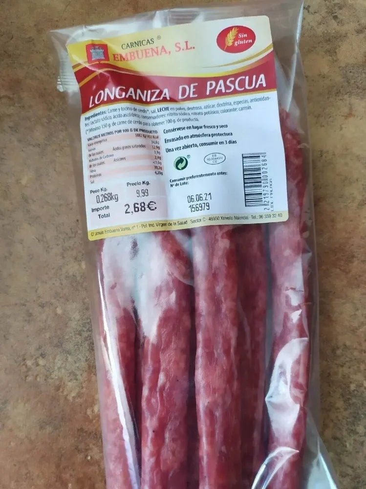Longaniza de pascua