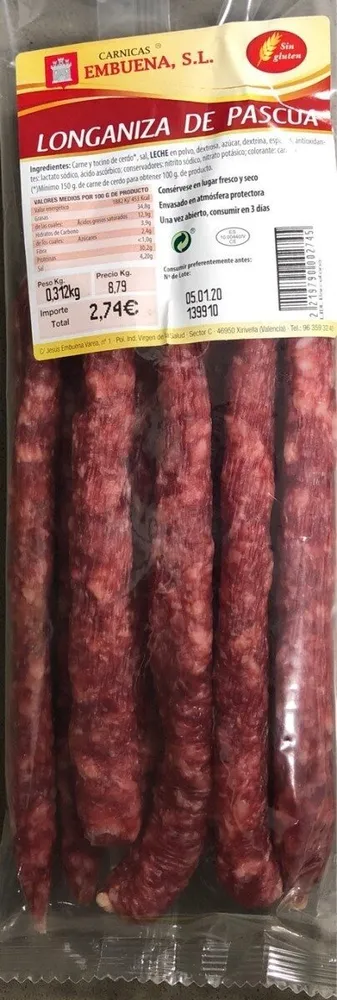 Longaniza de Pascua