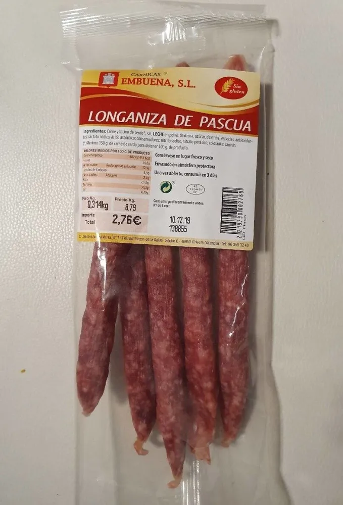 Longaniza de Pascua