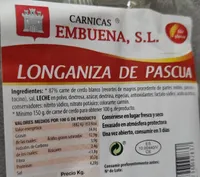 Longaniza de Pascua