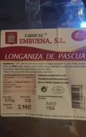 Longaniza de pascua