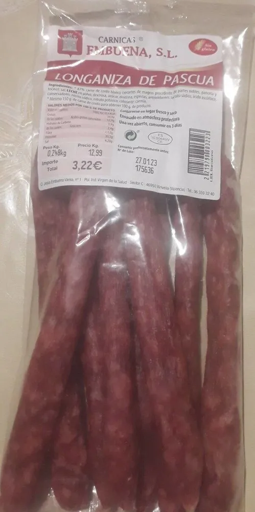 Longaniza de Pascua