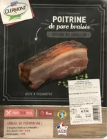 Poitrine de porc braisée