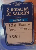 2rodajas de salmón