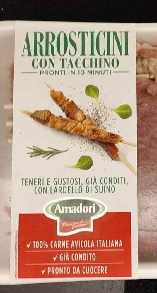 Arrosticini con tacchino