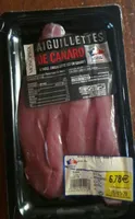 Aiguillettes de canard