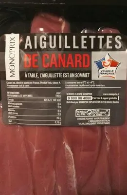 Aiguillettes de canard