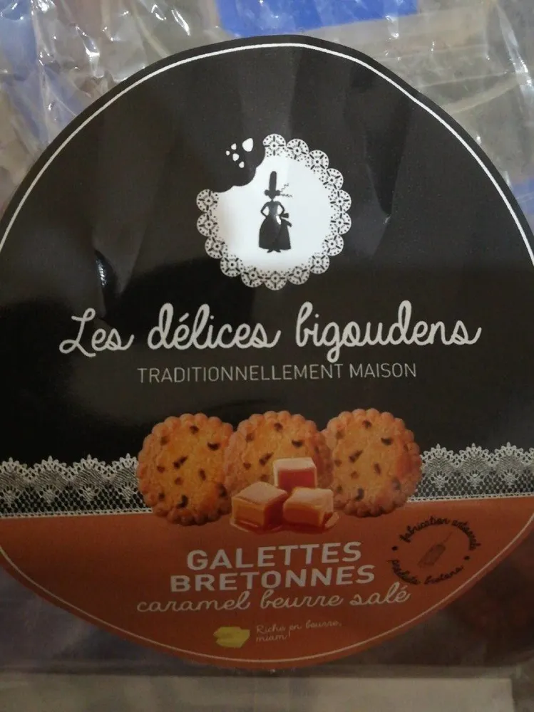 Galattes bretonnes caramel beurre salé