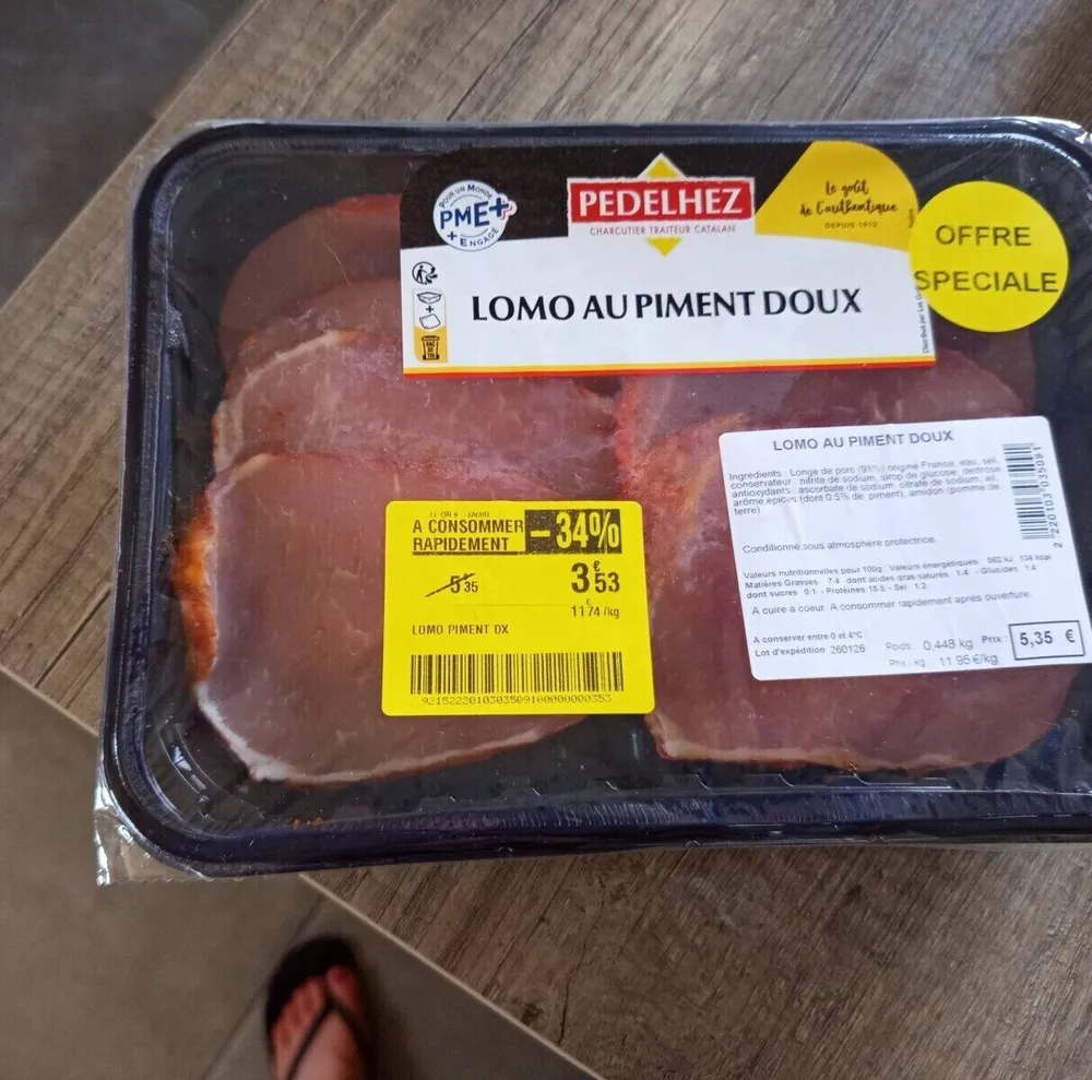 Lomo au piment doux