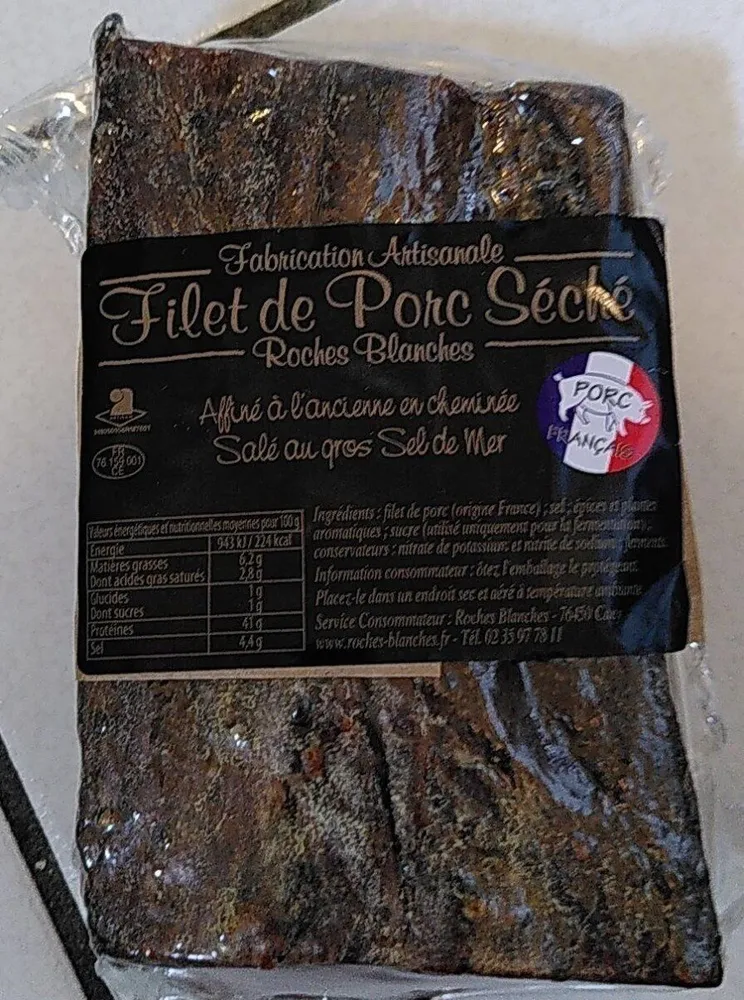 Filet de porc séché
