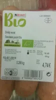 Saucisses poulet Bio