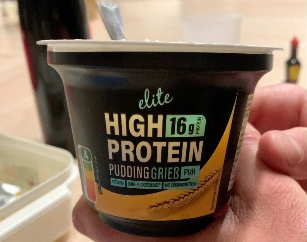 High Protein pudding griess