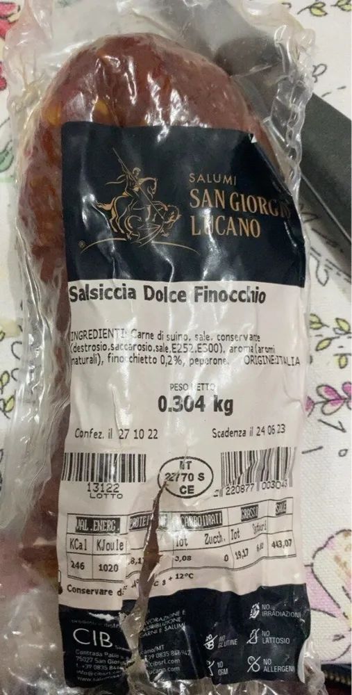 Salame san giorgio